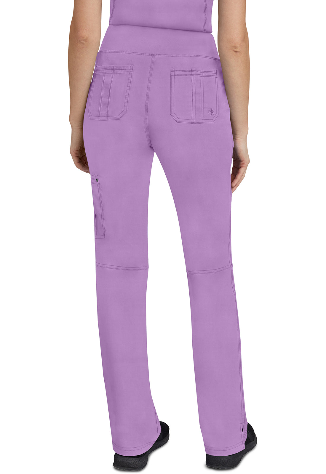 Healing Hands Purple Label Tori Yoga Scrub Pant 9133 in Purple, Spectra