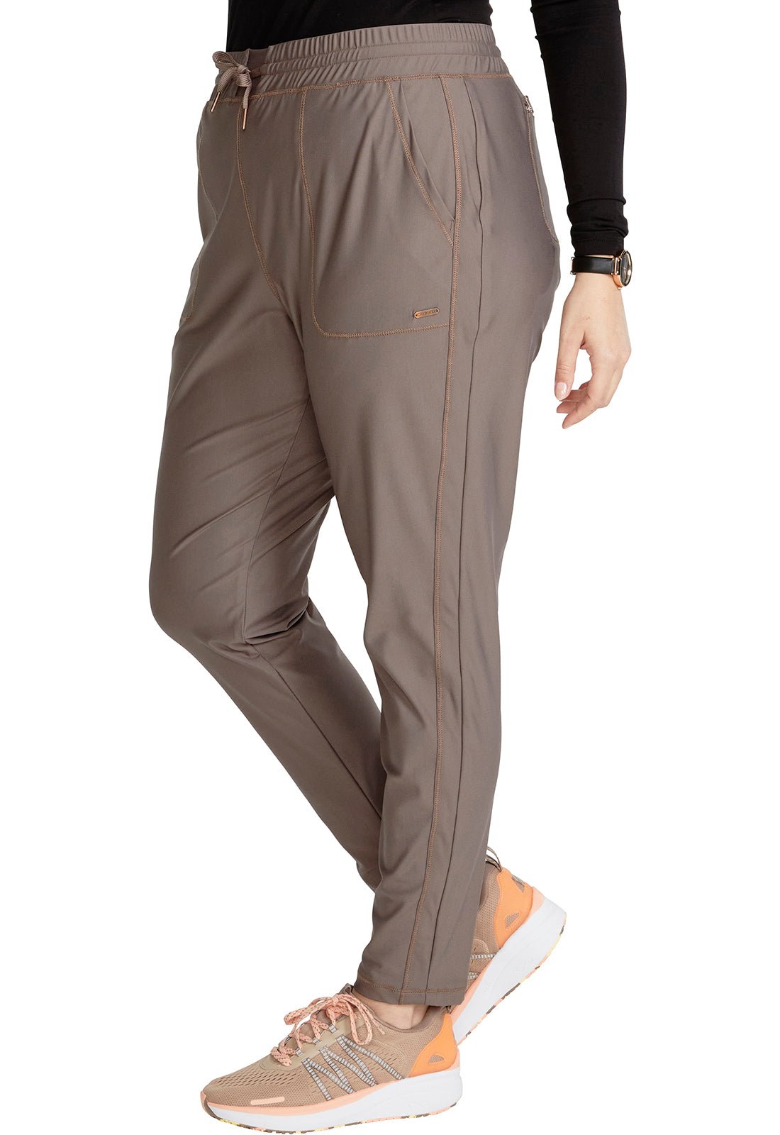 Cherokee Form Tapered Leg Pant CK095 in Iron, Masala, Ocean Ash, Summer Sand - Scrubs Select