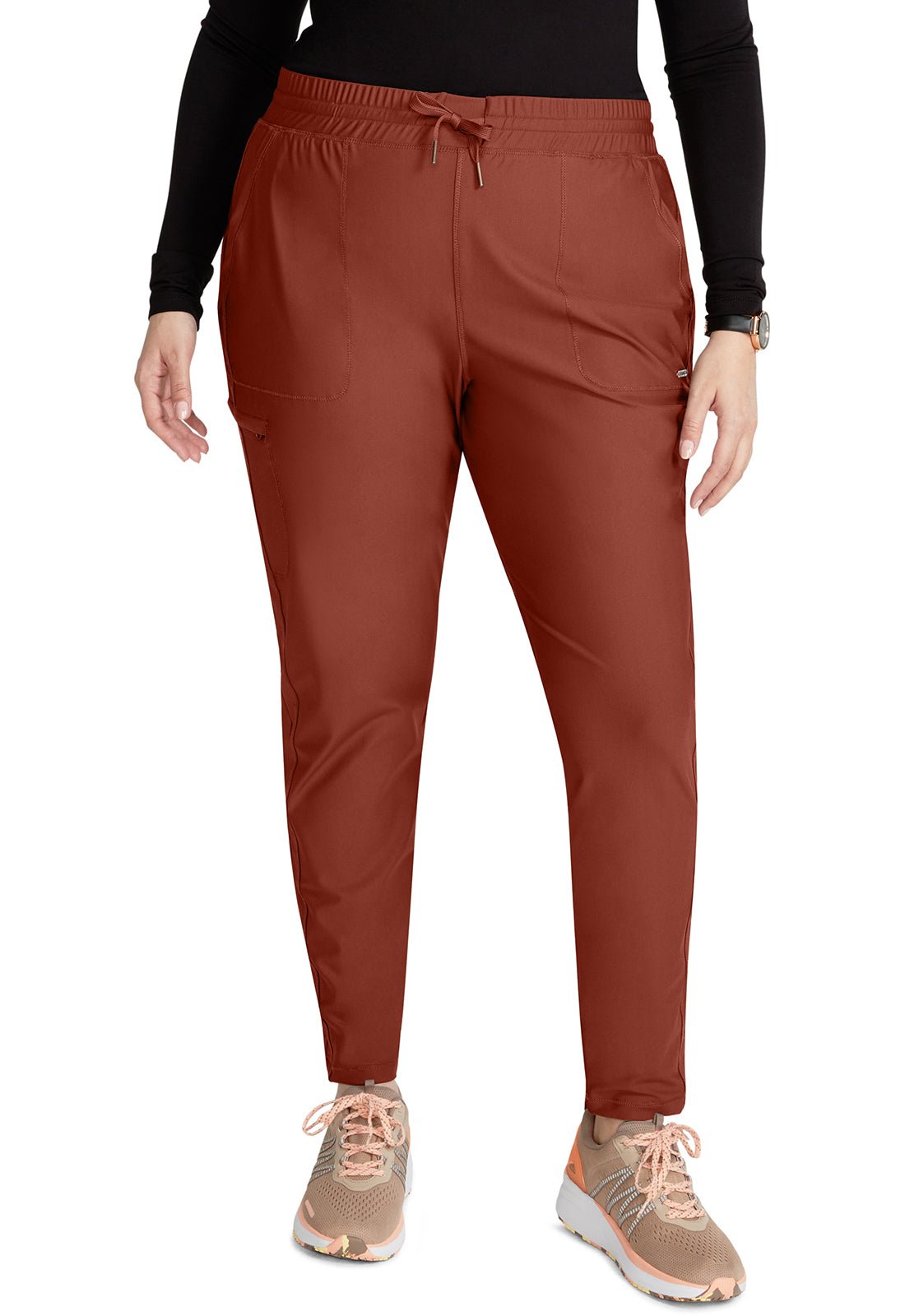 Cherokee Form Tapered Leg Pant CK095 in Iron, Masala, Ocean Ash, Summer Sand - Scrubs Select