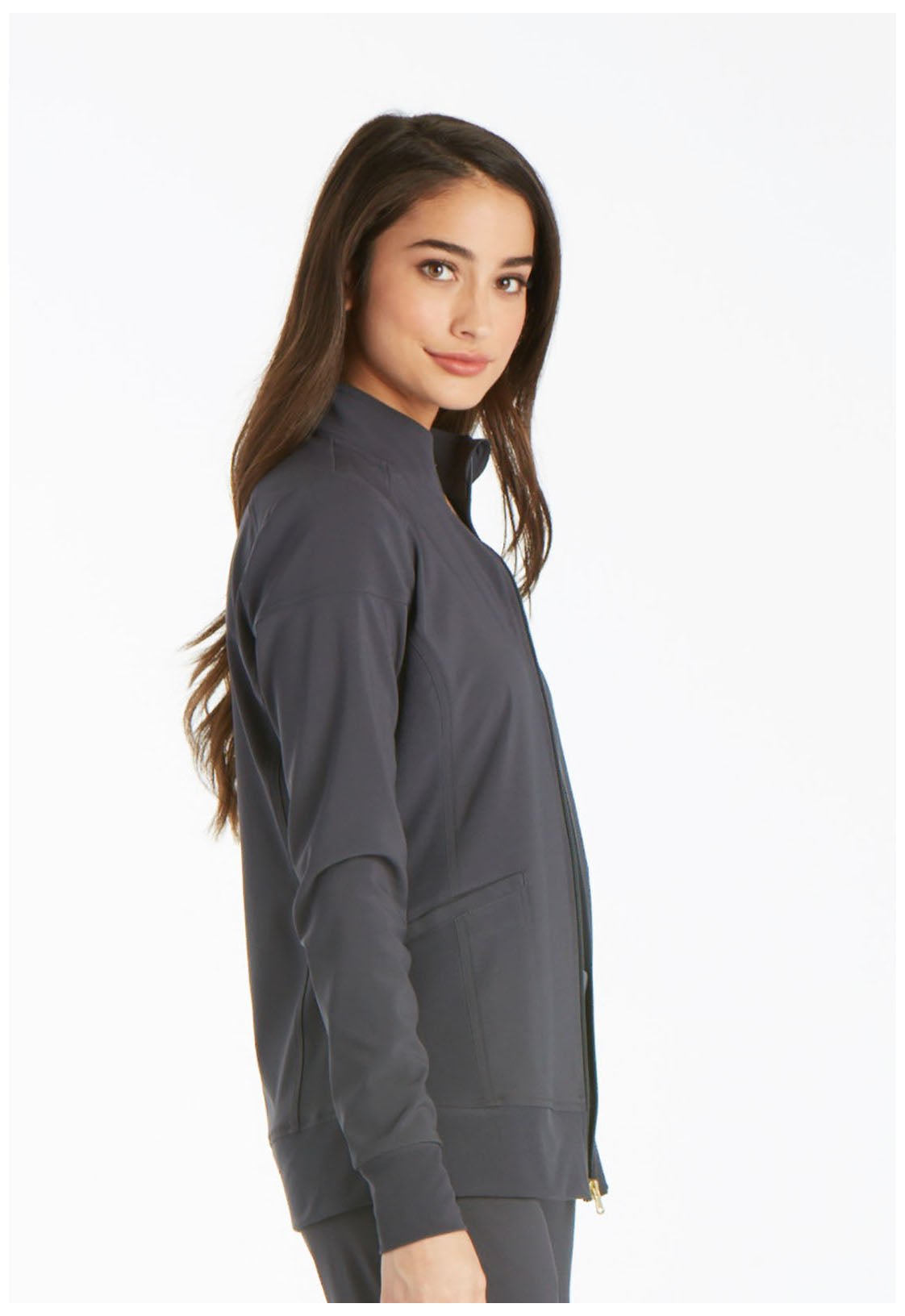 Cherokee iFlex Zip Front Scrub Jacket CK303 - Scrubs Select