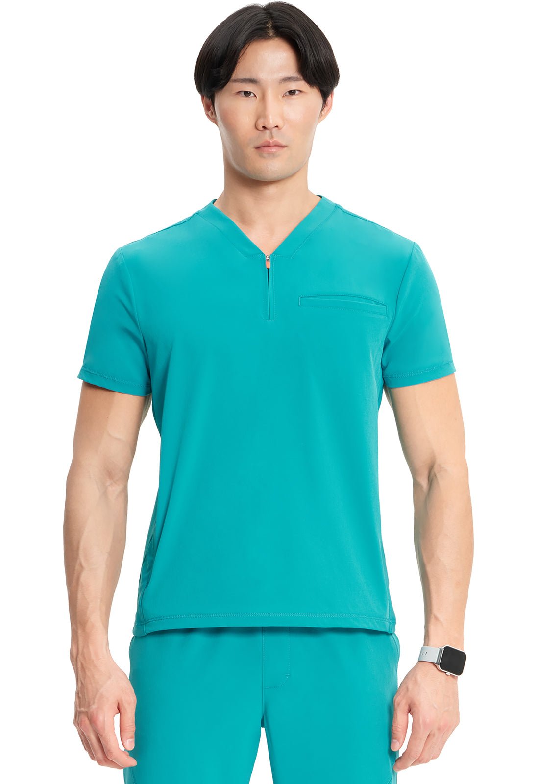 Cherokee Infinity GNR8 Men's V Neck Scrub Top IN702A Hunter, Matcha Latte, Teal - Scrubs Select