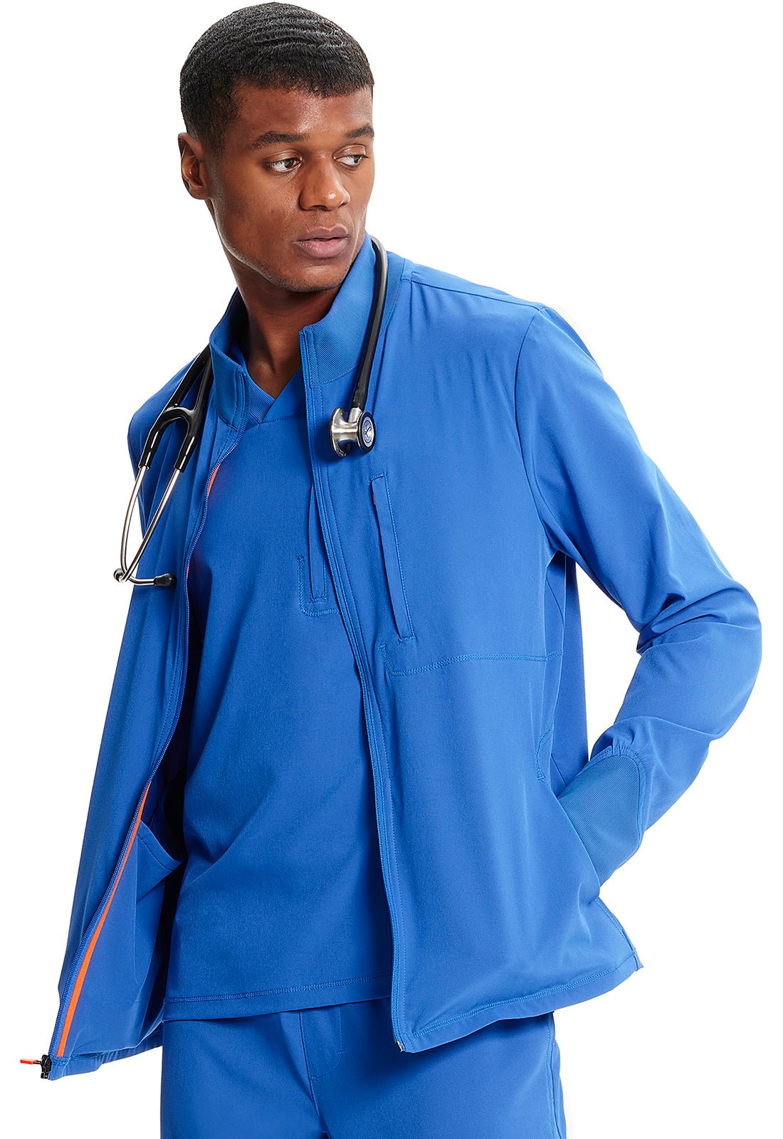 Cherokee Infinity GNR8 Scrubs Men's Zip Front Jacket IN350A - Scrubs Select