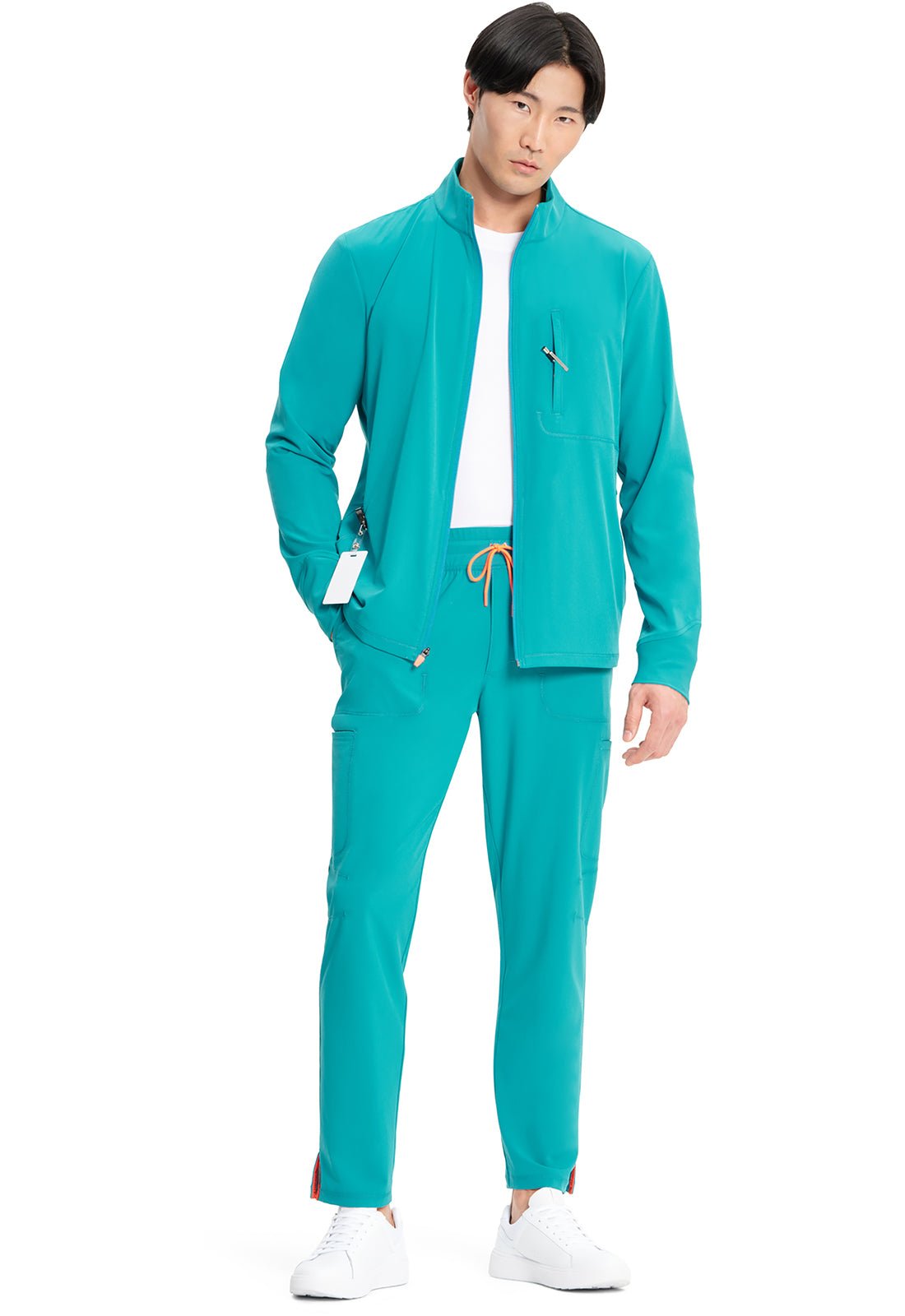 Cherokee Infinity GNR8 Scrubs Men's Zip Front Jacket IN350A - Scrubs Select