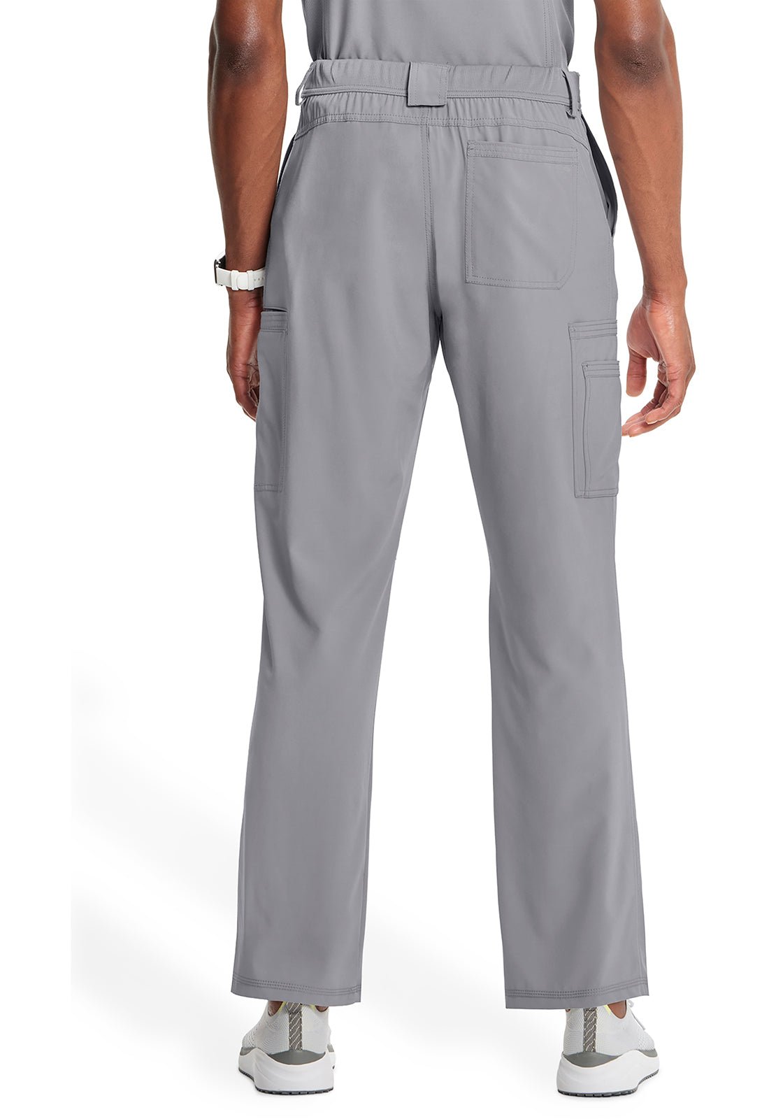 Cherokee Infinity Men's Fly Front Scrub Pant CK200A Ciel, Grey, Royal, White - Scrubs Select