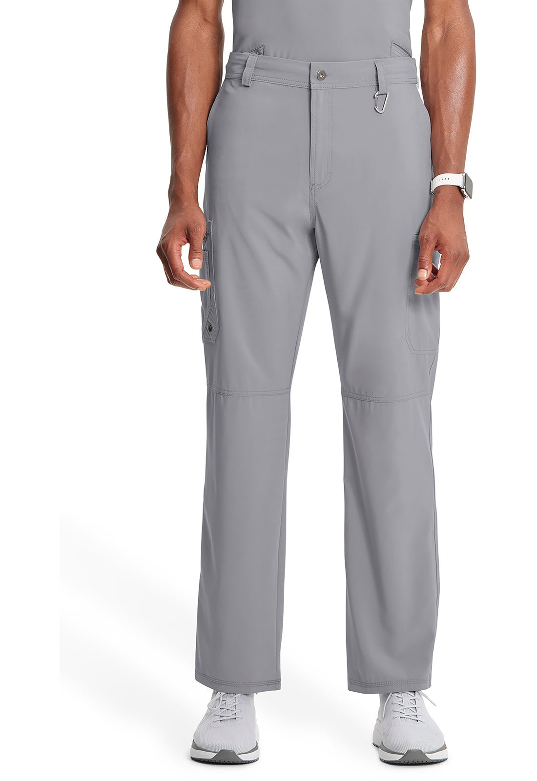 Cherokee Infinity Men's Fly Front Scrub Pant CK200A Ciel, Grey, Royal, White - Scrubs Select