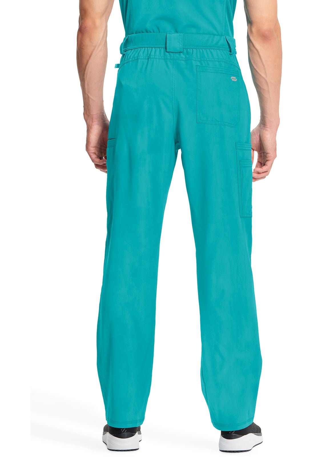 Cherokee Infinity Men's Fly Front Scrub Pant CK200A Hunter, Khaki, Red, Teal - Scrubs Select