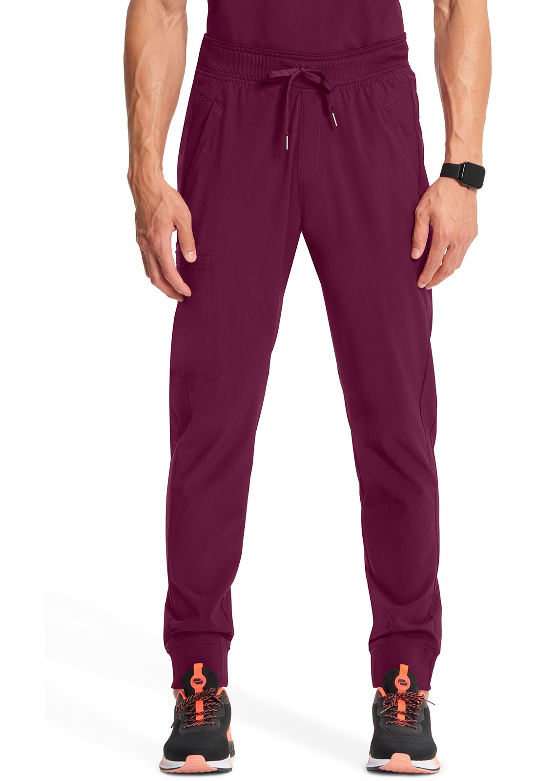 Cherokee Infinity Men's Scrub Jogger Pant CK004A Caribbean, Ciel, Galaxy, Hunter, Wine - Scrubs Select