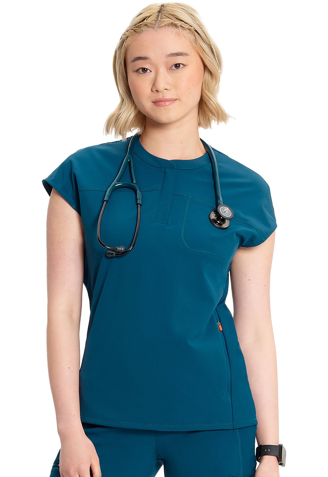 Cherokee Infinity Scrub GNR8 Henley Top IN622A - Scrubs Select