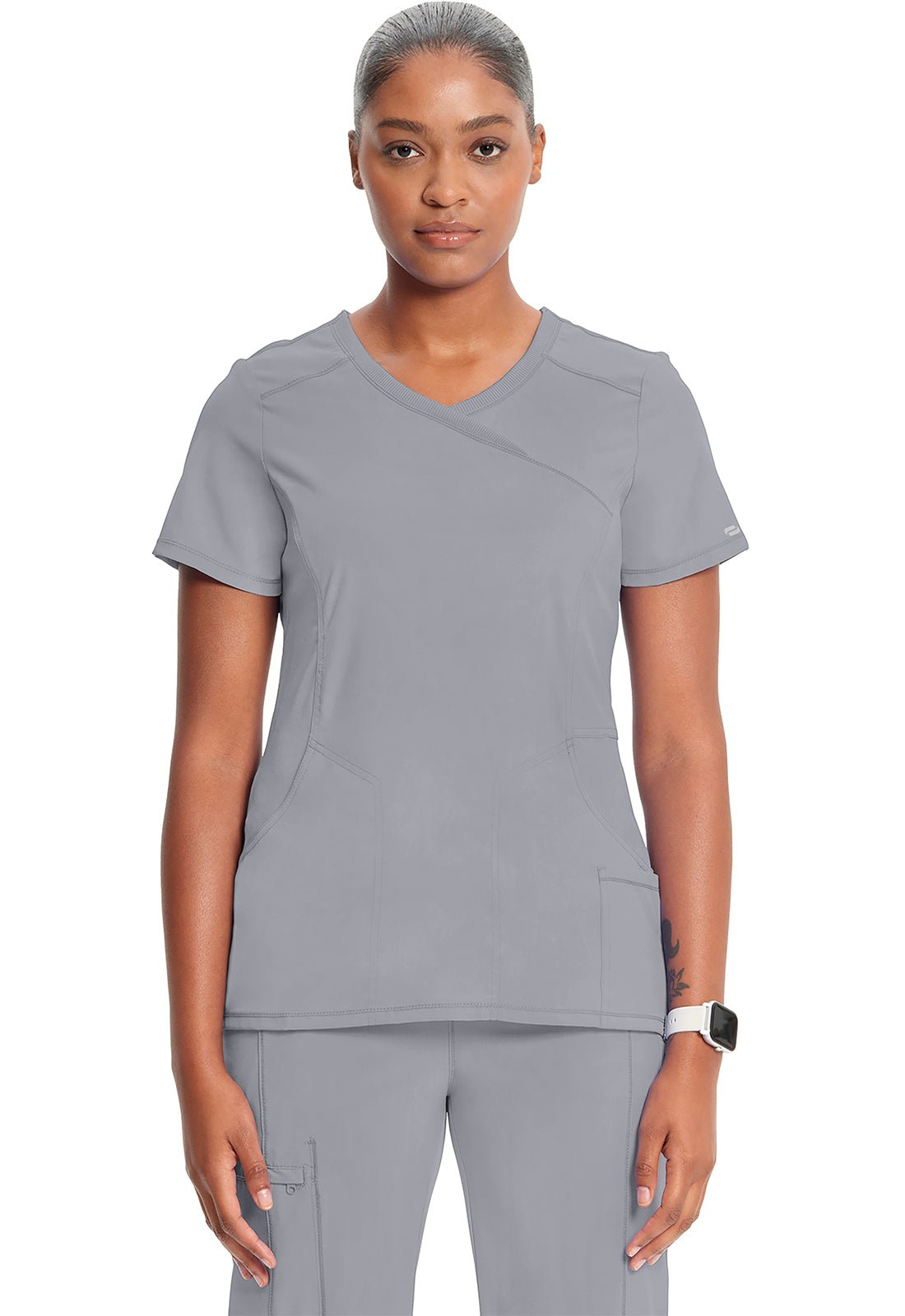 Cherokee Infinity Scrubs Mock Wrap Top 2625A - Scrubs Select