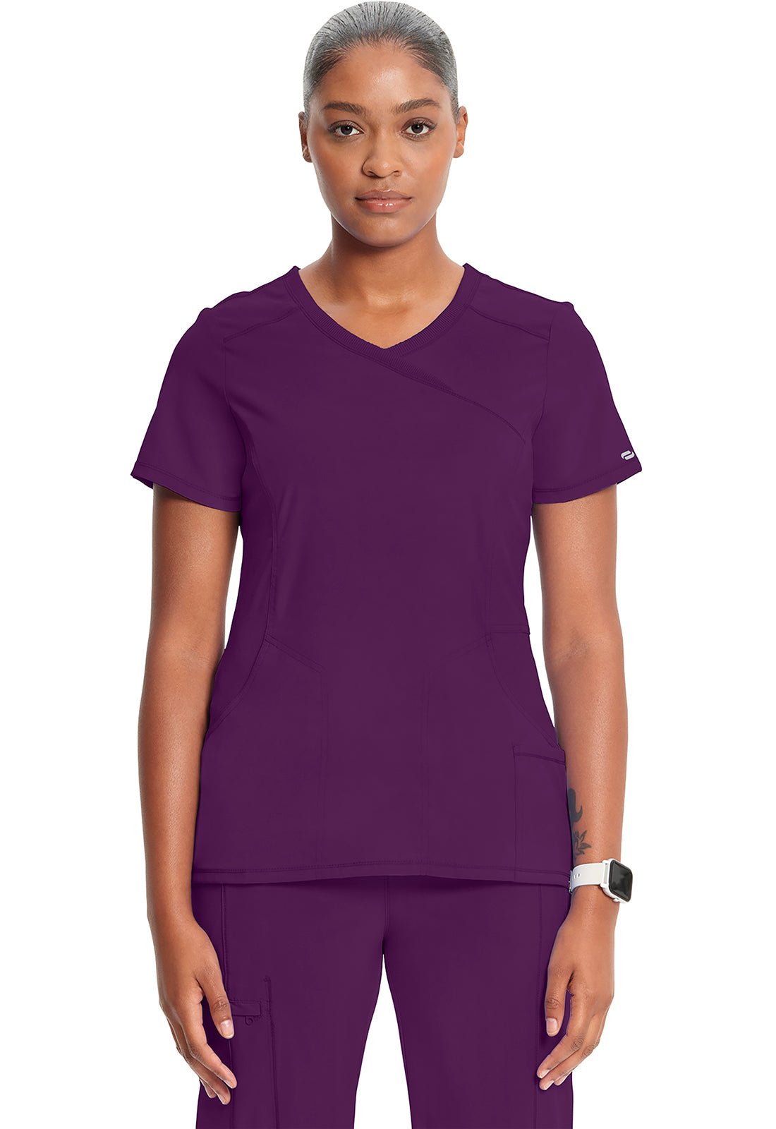 Cherokee Infinity Scrubs Mock Wrap Top 2625A - Scrubs Select