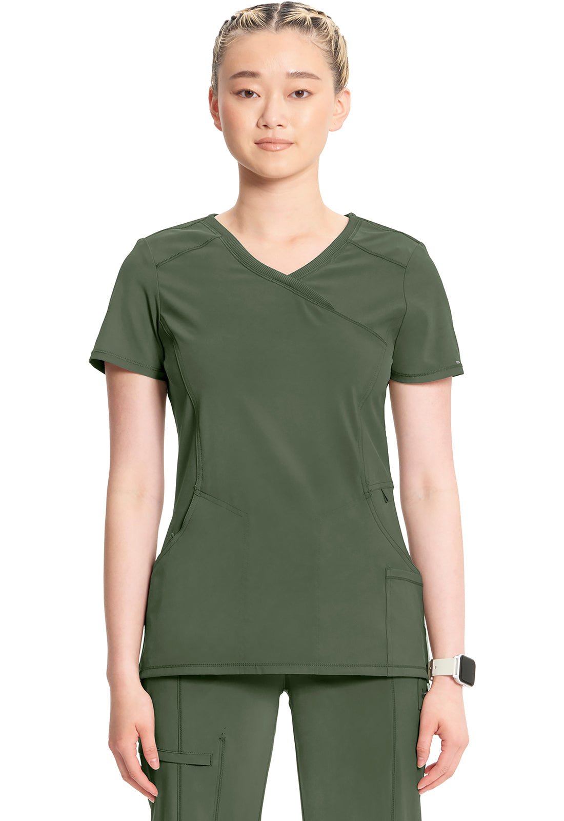 Cherokee Infinity Scrubs Mock Wrap Top 2625A - Scrubs Select