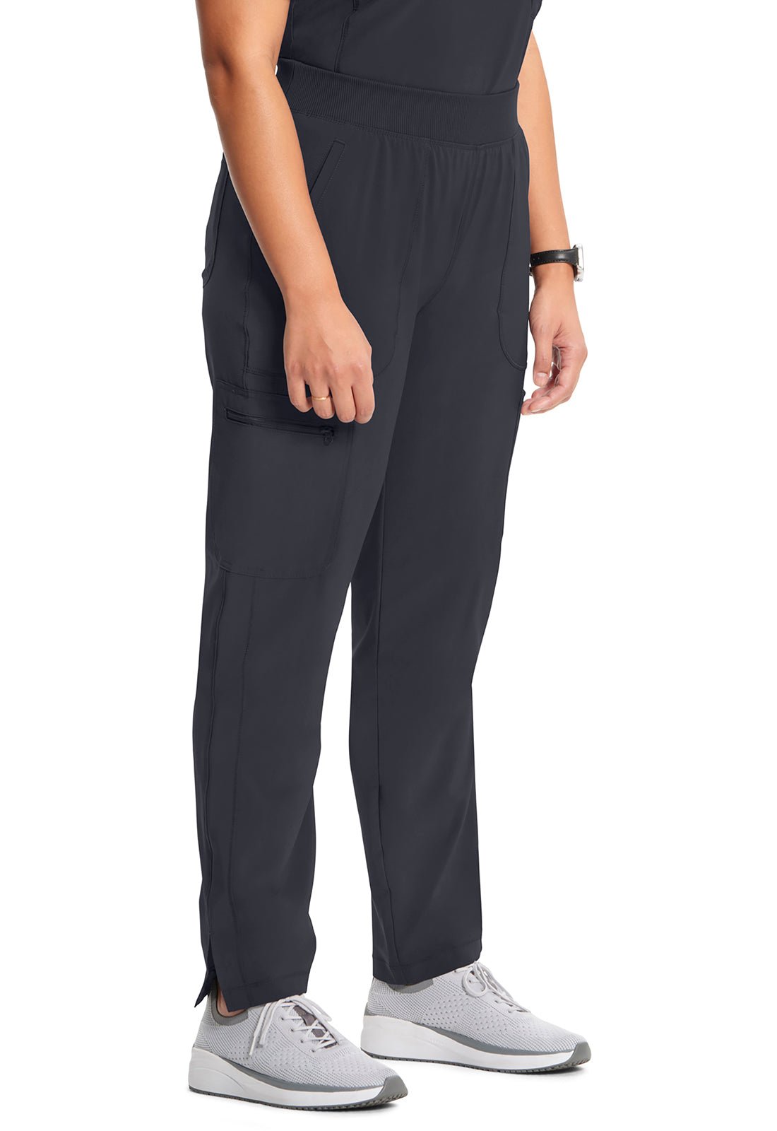 Cherokee Infinity Tapered Leg Scrub Pull On Pant CK065A in Black, Navy, Pewter, Royal - Scrubs Select