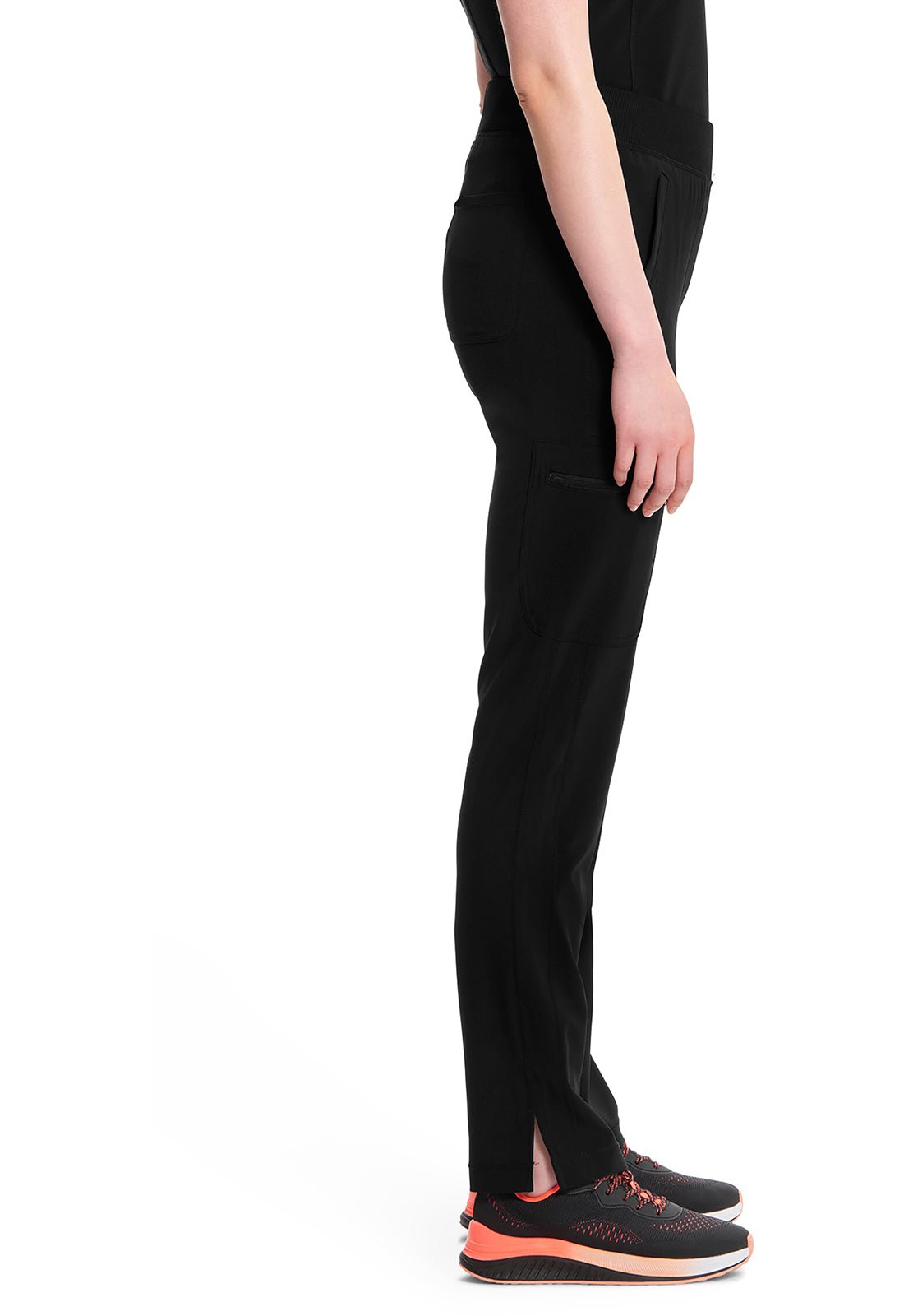 Cherokee Infinity Tapered Leg Scrub Pull On Pant CK065A in Black, Navy, Pewter, Royal - Scrubs Select