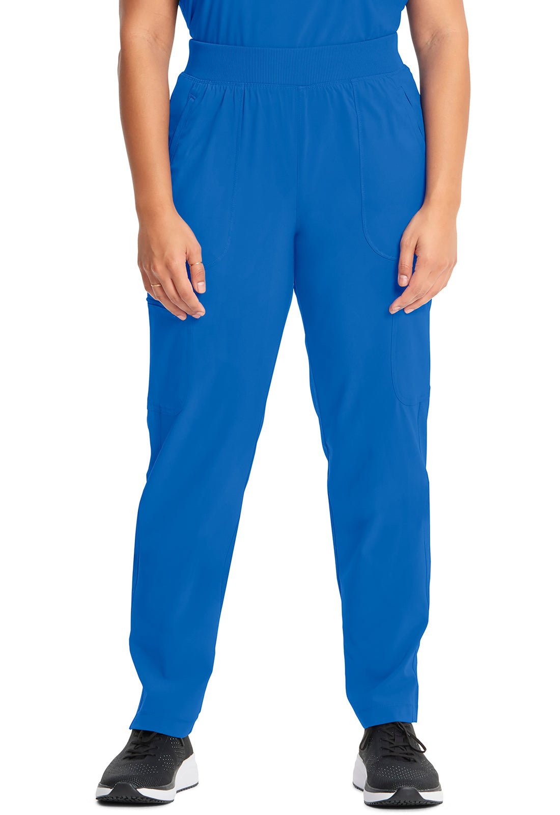 Cherokee Infinity Tapered Leg Scrub Pull On Pant CK065A in Black, Navy, Pewter, Royal - Scrubs Select