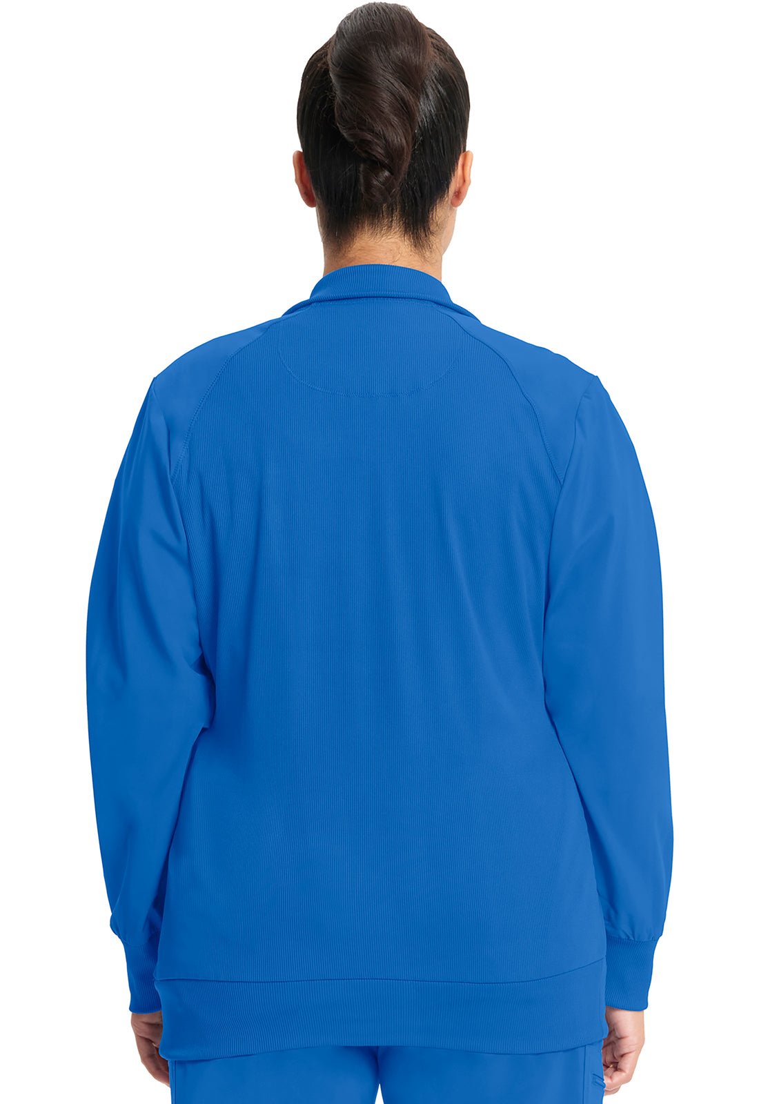 Cherokee Infinity Zip Front Scrub Jacket 2391A Black, Caribbean, CIel, Navy, Pewter, Royal, White - Scrubs Select