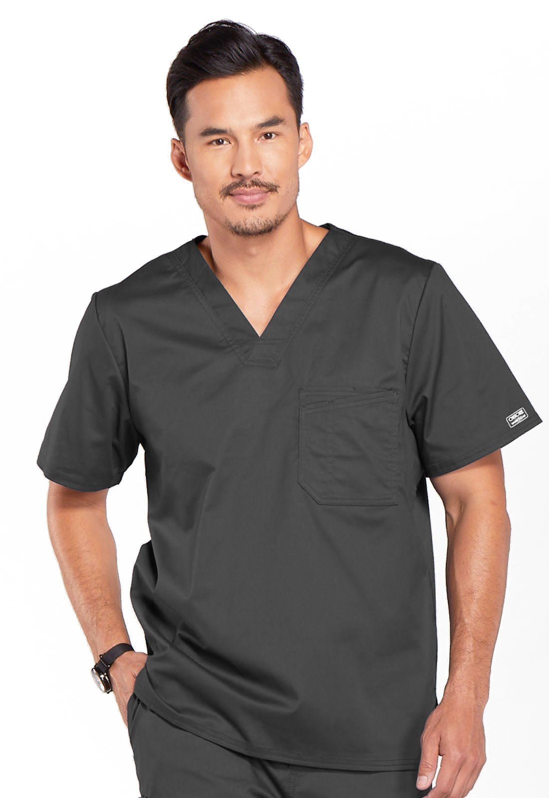 Cherokee Scrubs WW Core Stretch Men's V Neck Top 4743 - Scrubs Select