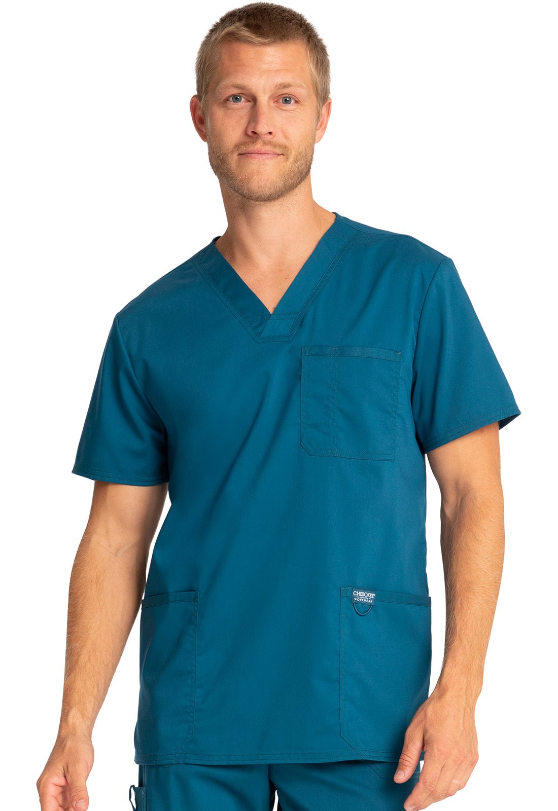 Cherokee Scrubs WW Revolution Men's V Neck WW670 - Scrubs Select