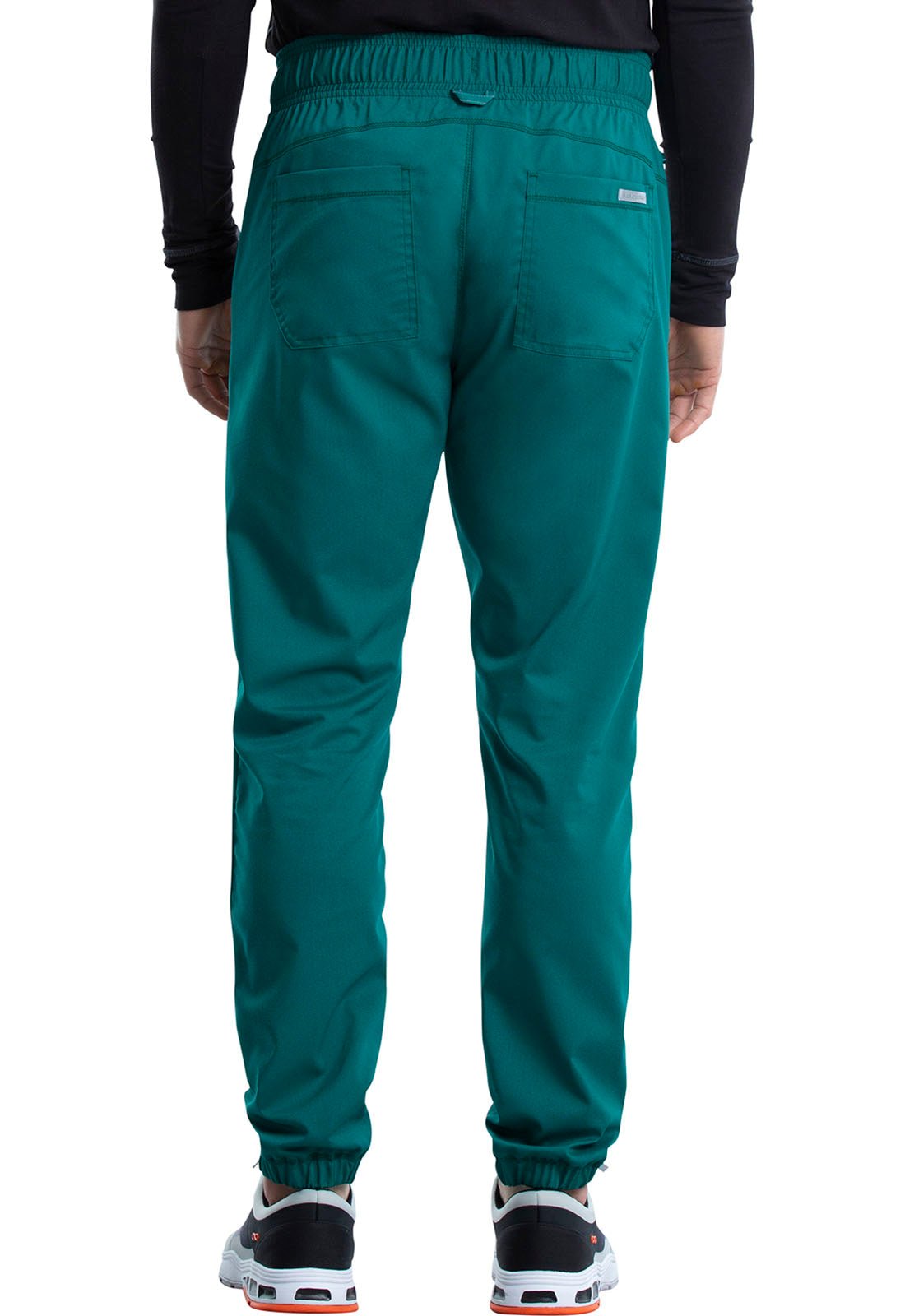 Cherokee WW Revolution Men's Jogger Scrub Pant WW012 in Caribbean, Ciel, Hunter, Teal - Scrubs Select