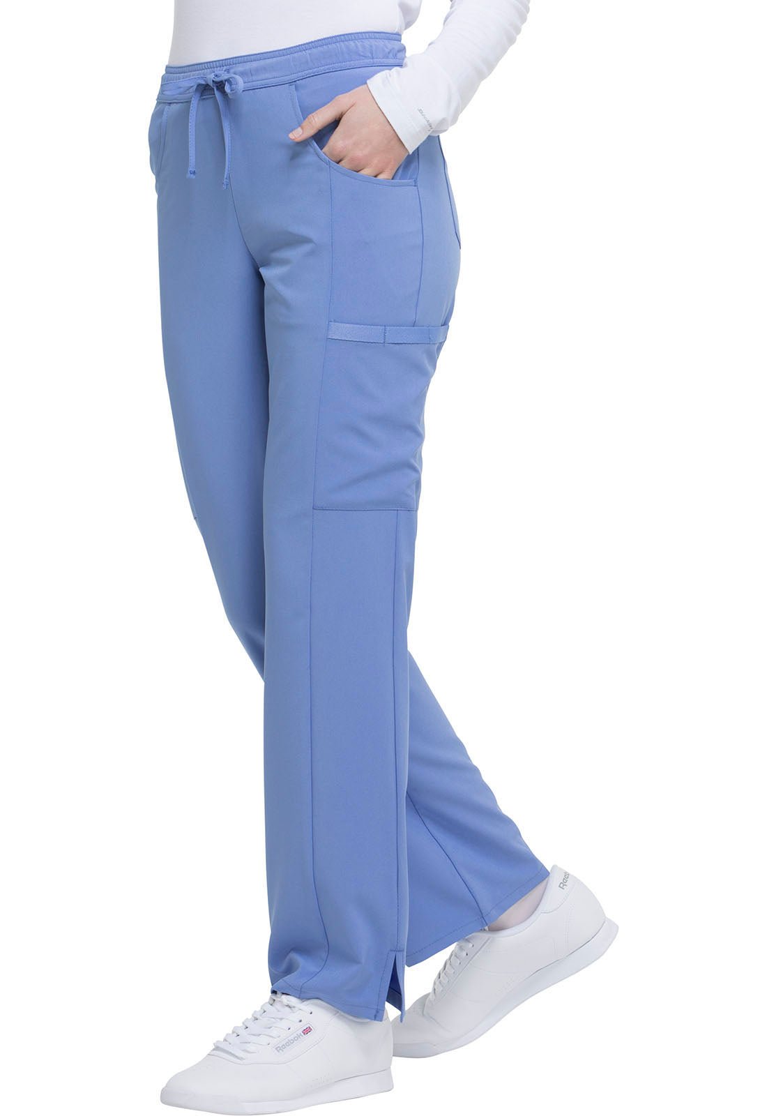 Dickies EDS Essentials Drawstring Pant DK010 Caribbean, Ciel, Royal, Wine - Scrubs Select