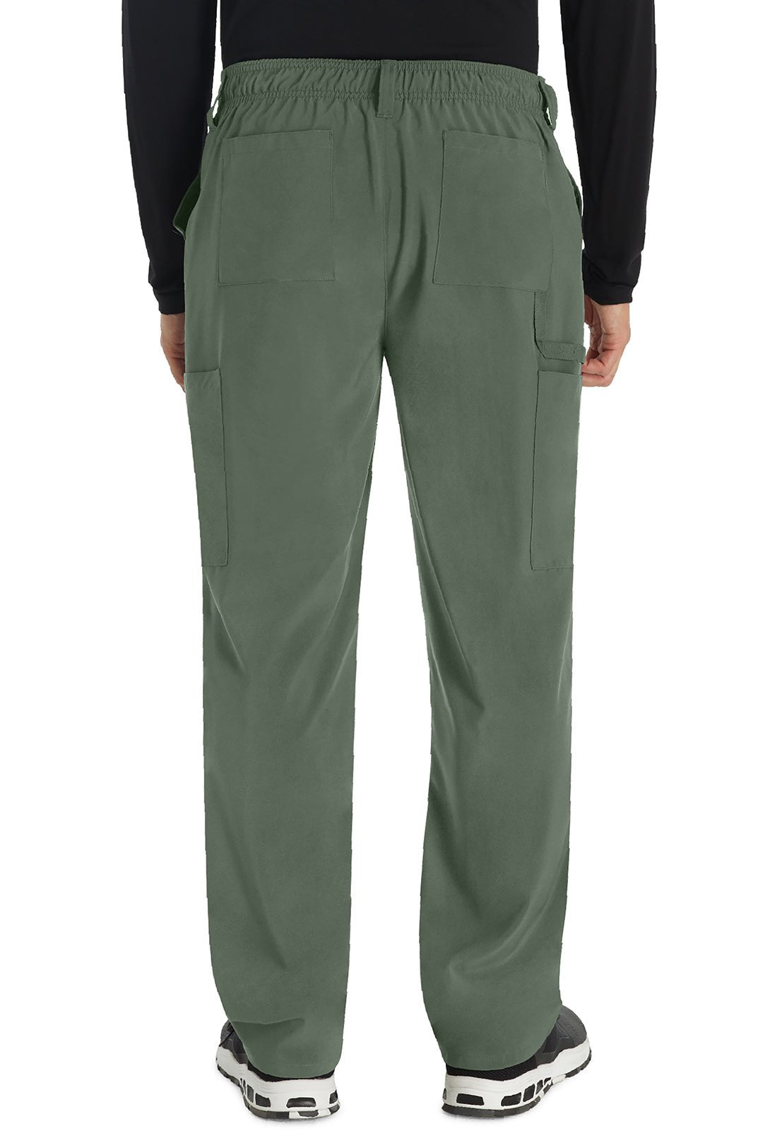 Dickies EDS Essentials Men's Drawstring Scrub Pant DK015 in Caribbean, Olive, Red, Teal - Scrubs Select