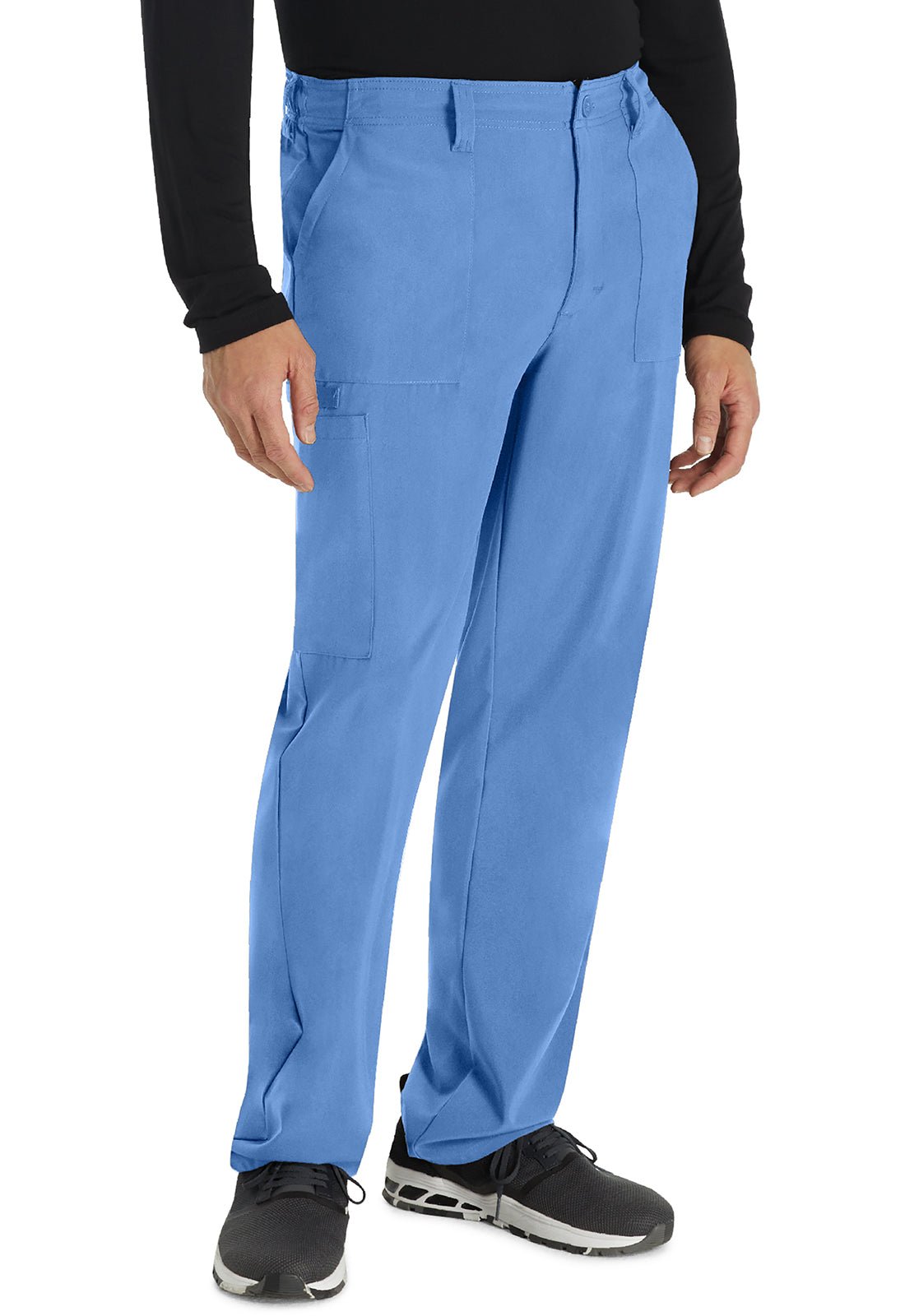 Dickies EDS Essentials Men's Drawstring Scrub Pant DK015 in Ciel, Hunter, Royal, White - Scrubs Select