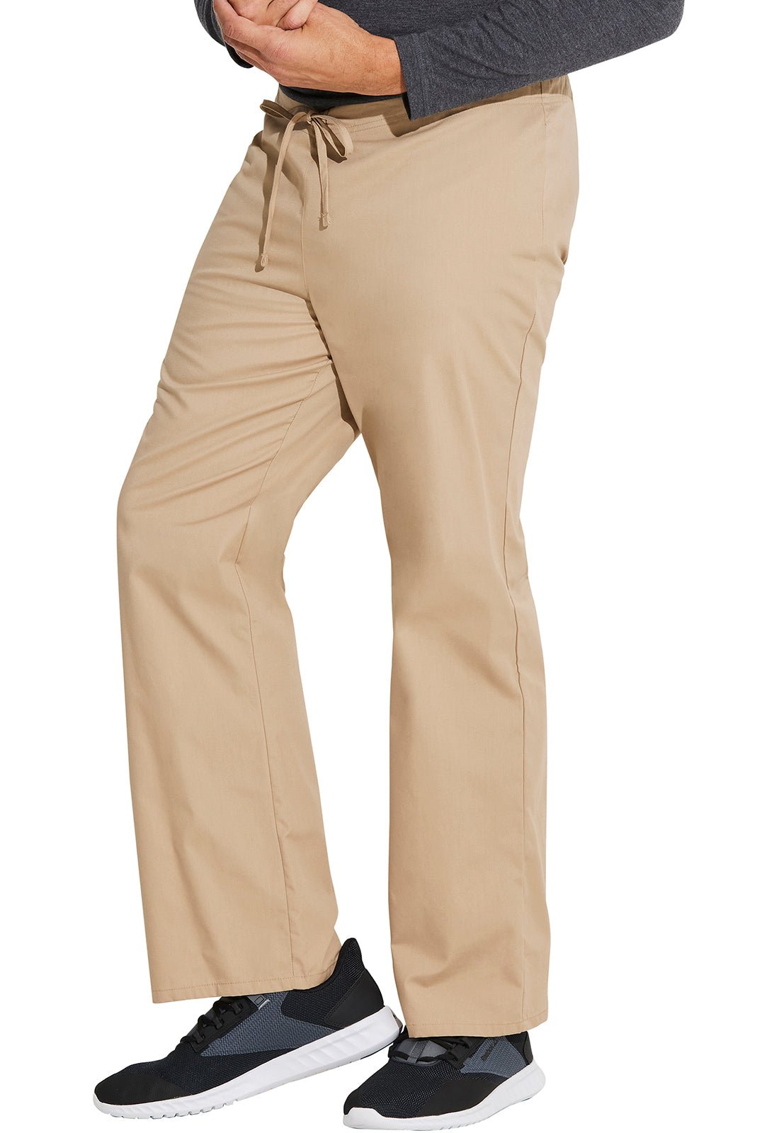 Dickies EDS Unisex Drawstring Scrub Pant 83006 in Khaki - Scrubs Select