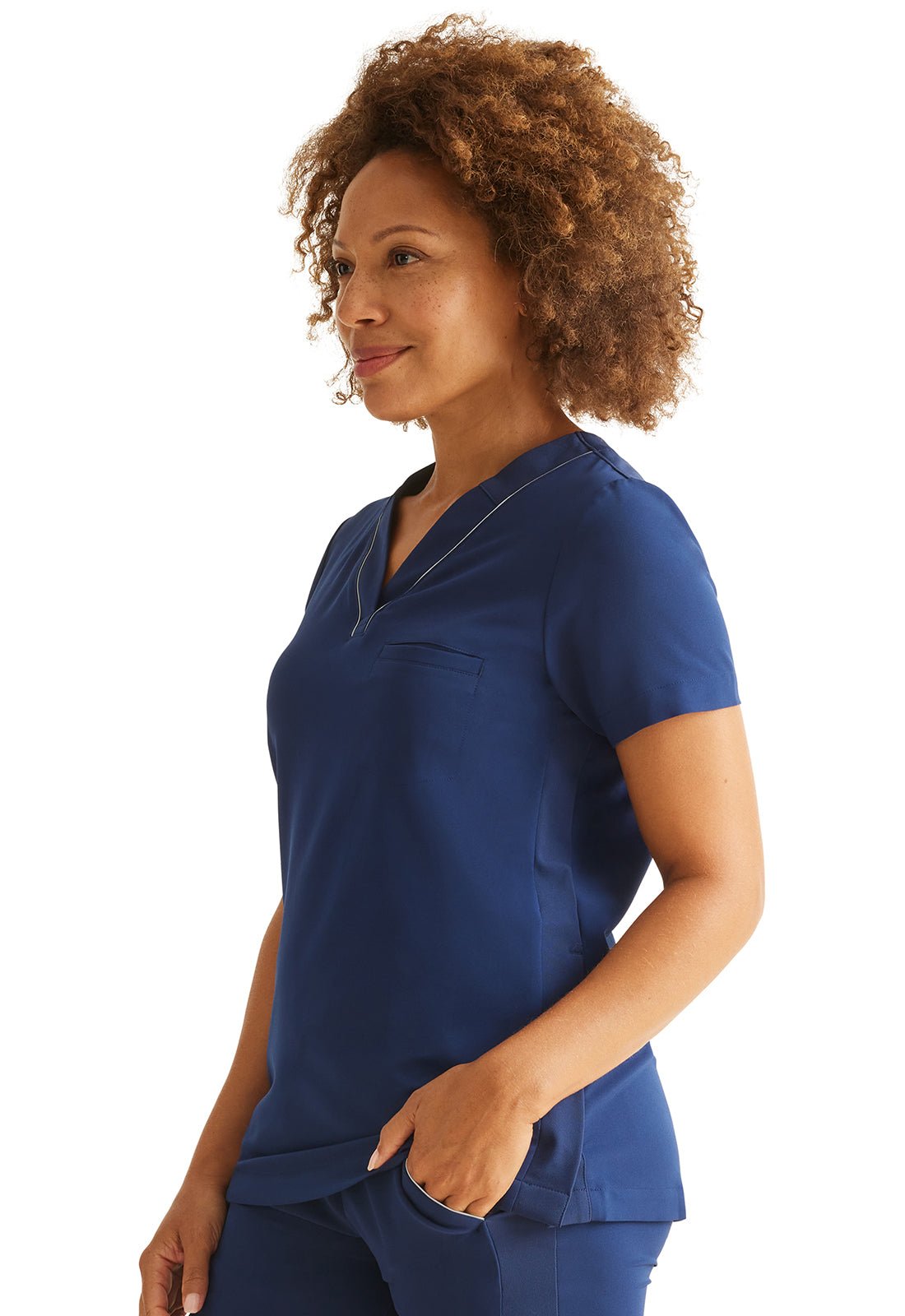 Healing Hands 360 Stella V Neck Scrub Top HH700 - Scrubs Select