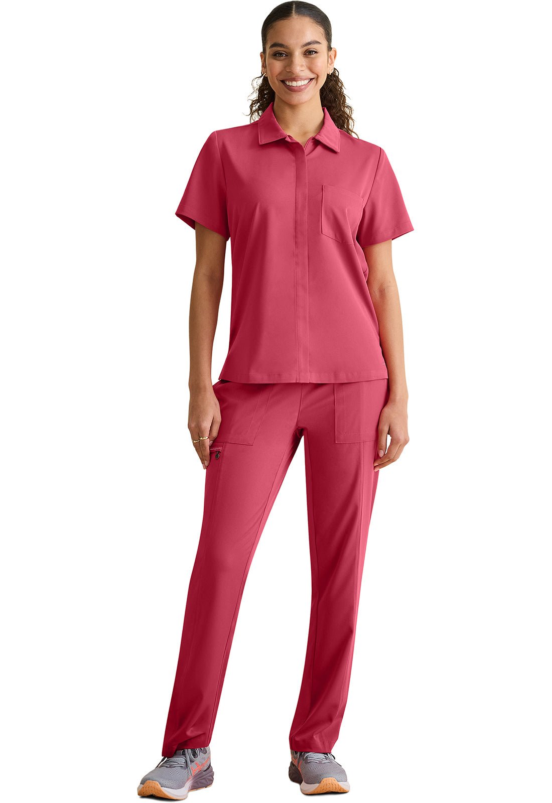 Healing Hands Limited Edition Kassie Zip Front Scrub Top HH807 - Scrubs Select