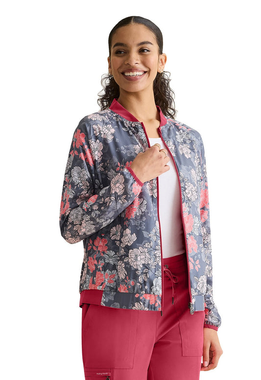 Healing Hands Limited Edition Kerry Zip Front Scrub Jacket HH376 - Scrubs Select