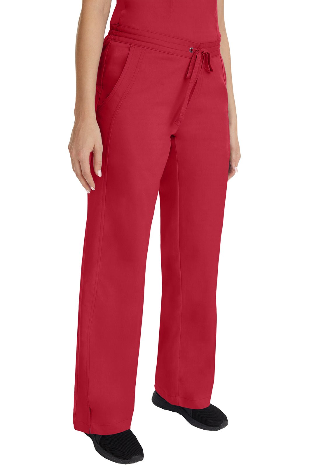 Healing Hands Purple Label Scrubs Taylor Pant 9095 Hunter, Red - Scrubs Select