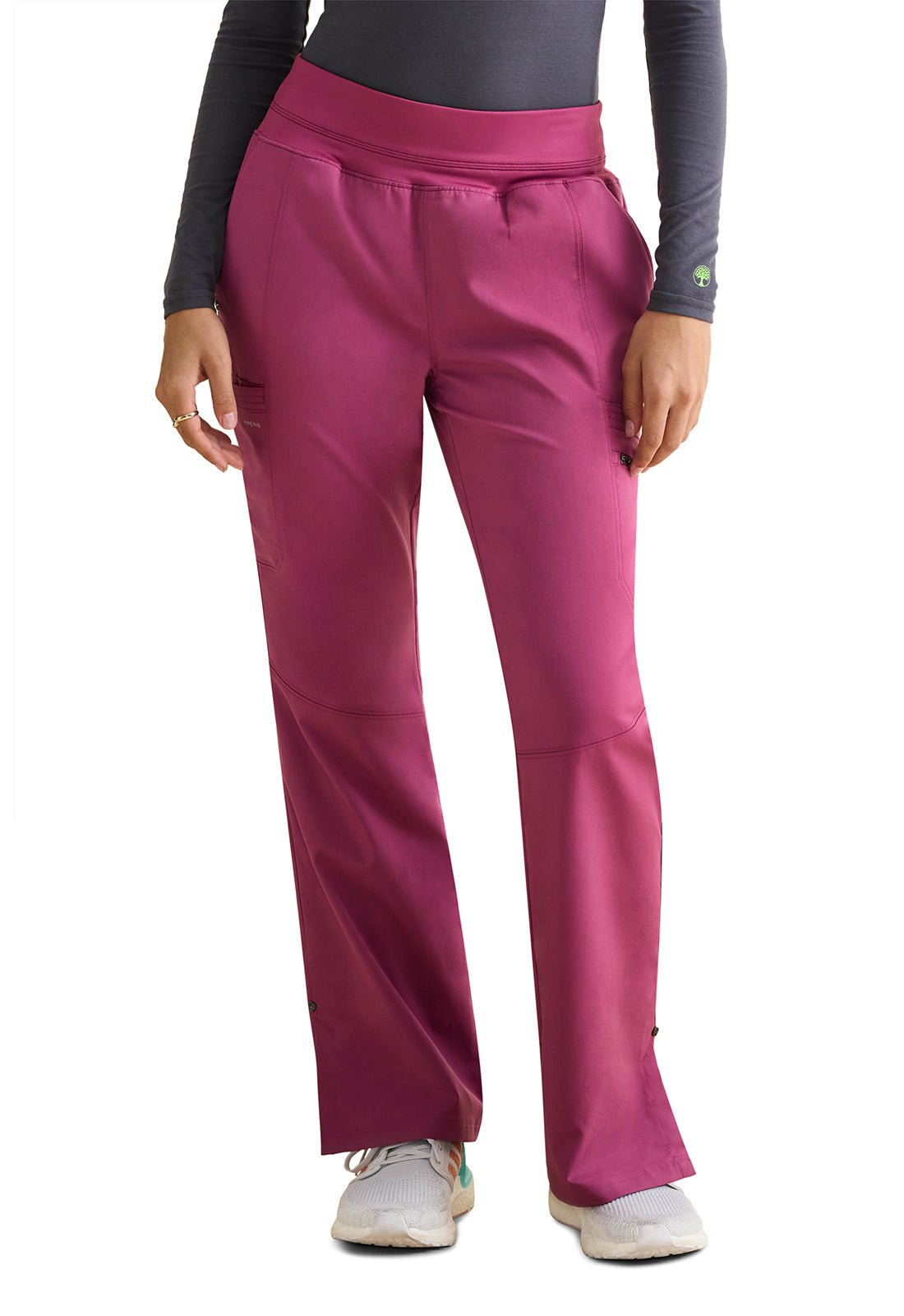 Healing Hands Tina Pull On Scrub Pant HH002 in Ceil, Rouge, Sage - Scrubs Select