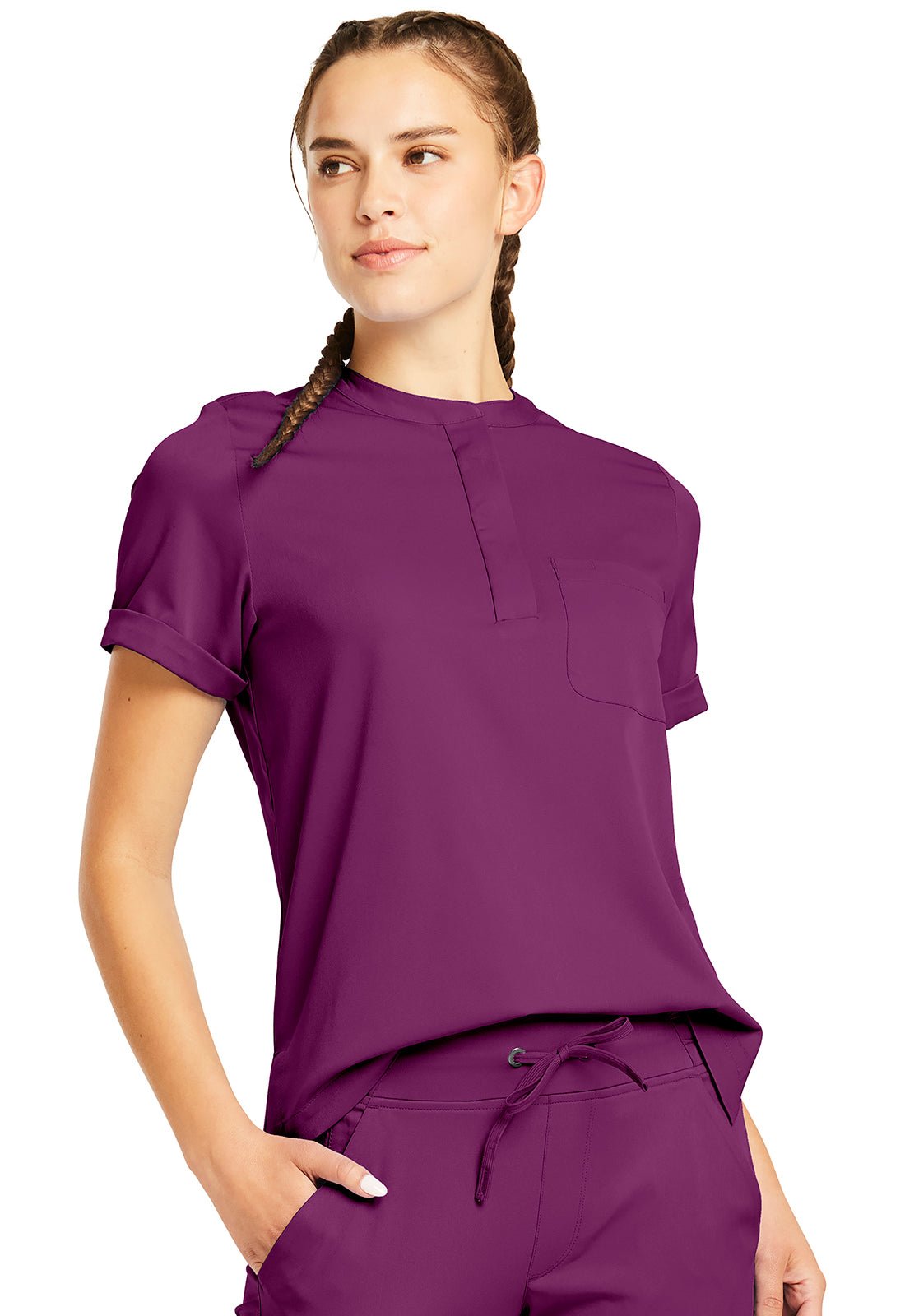 Healing Hands Works Macy Scrub V Neck Top HH650 - Scrubs Select