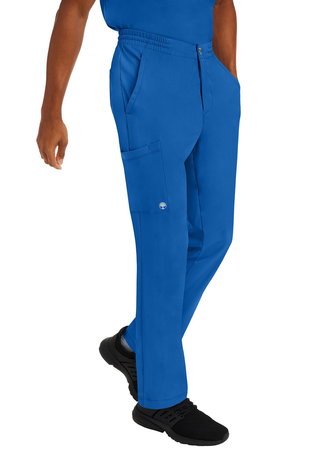 Healing Hands Works Men's Scrub Slim Pant 9590 in Black, Navy, Royal, Pewter - Scrubs Select