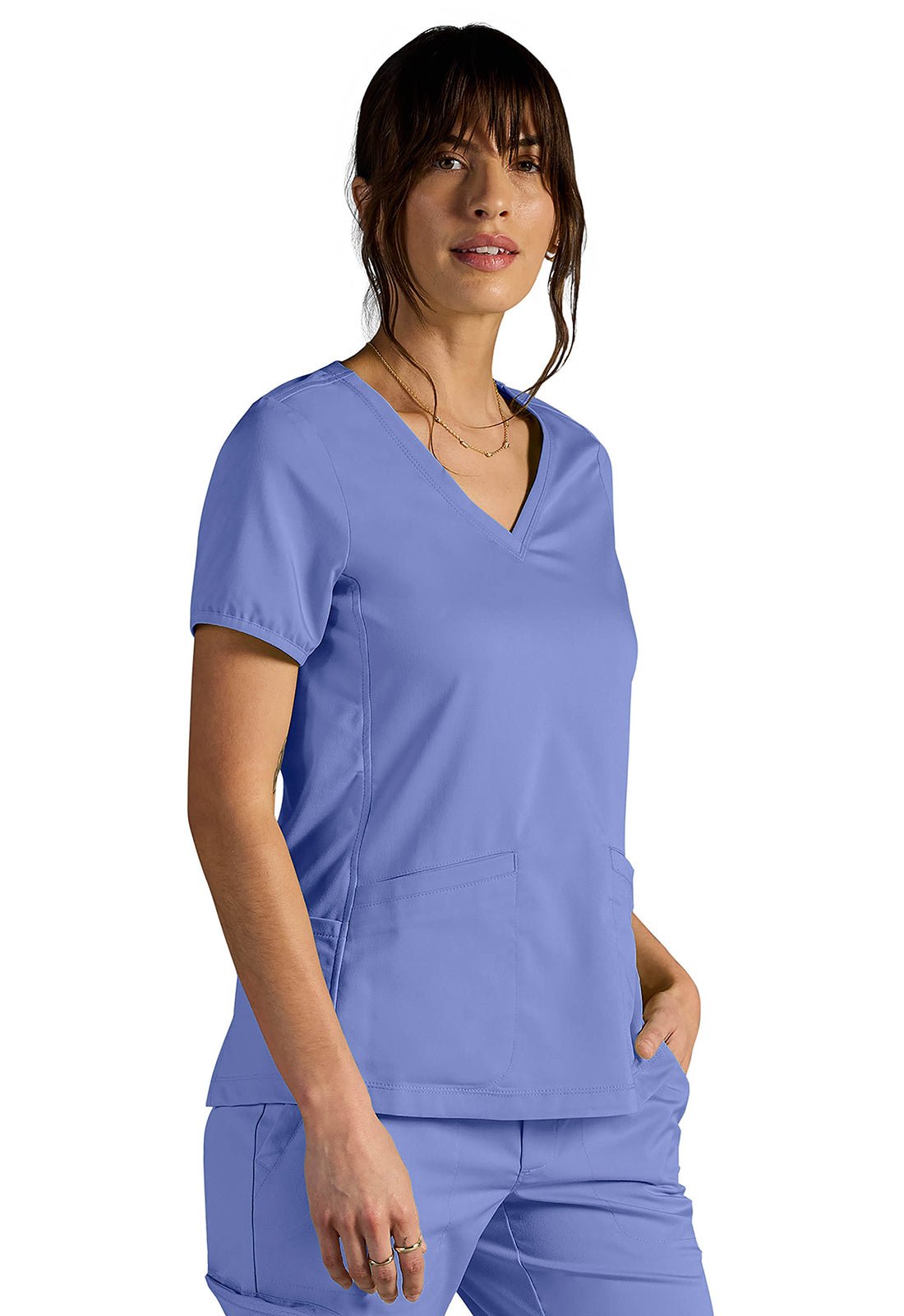 Healing Hands X DR KWANE Vivian V Neck Scrub Top HH604A - Scrubs Select