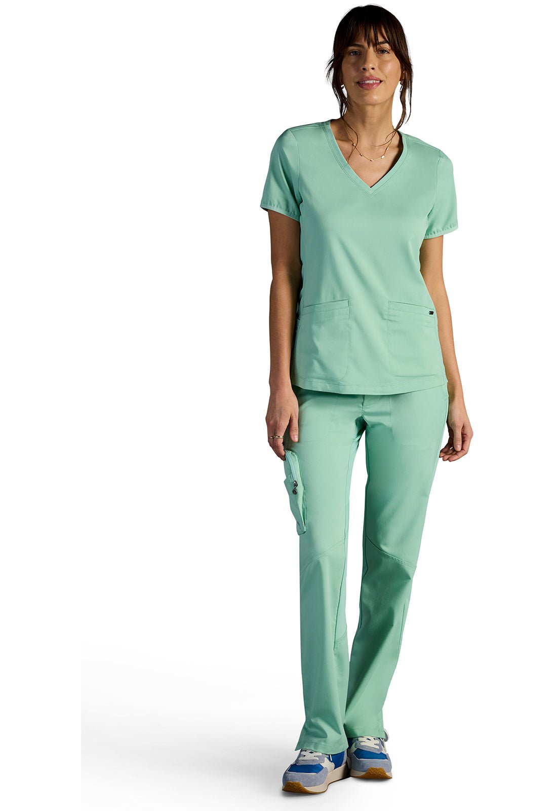 Healing Hands X DR KWANE Vivian V Neck Scrub Top HH604A - Scrubs Select