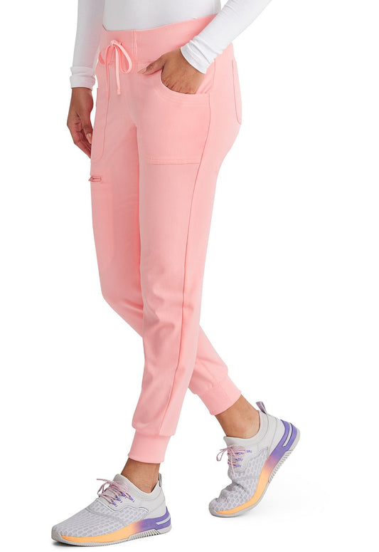 HeartSoul Drawstring Jogger Pant HS030 Berry Blast, Go Green, Pink Dream - Scrubs Select