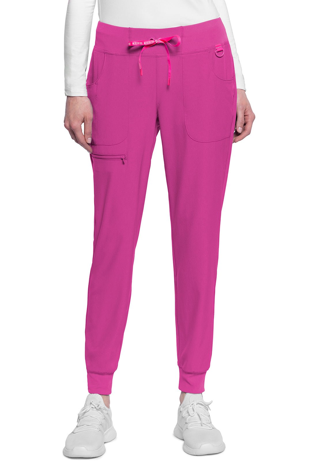 Med Couture AMP Jogger Scrub Pant MC102 in Hyper Blue, Purple Surge, Ultra Magenta - Scrubs Select