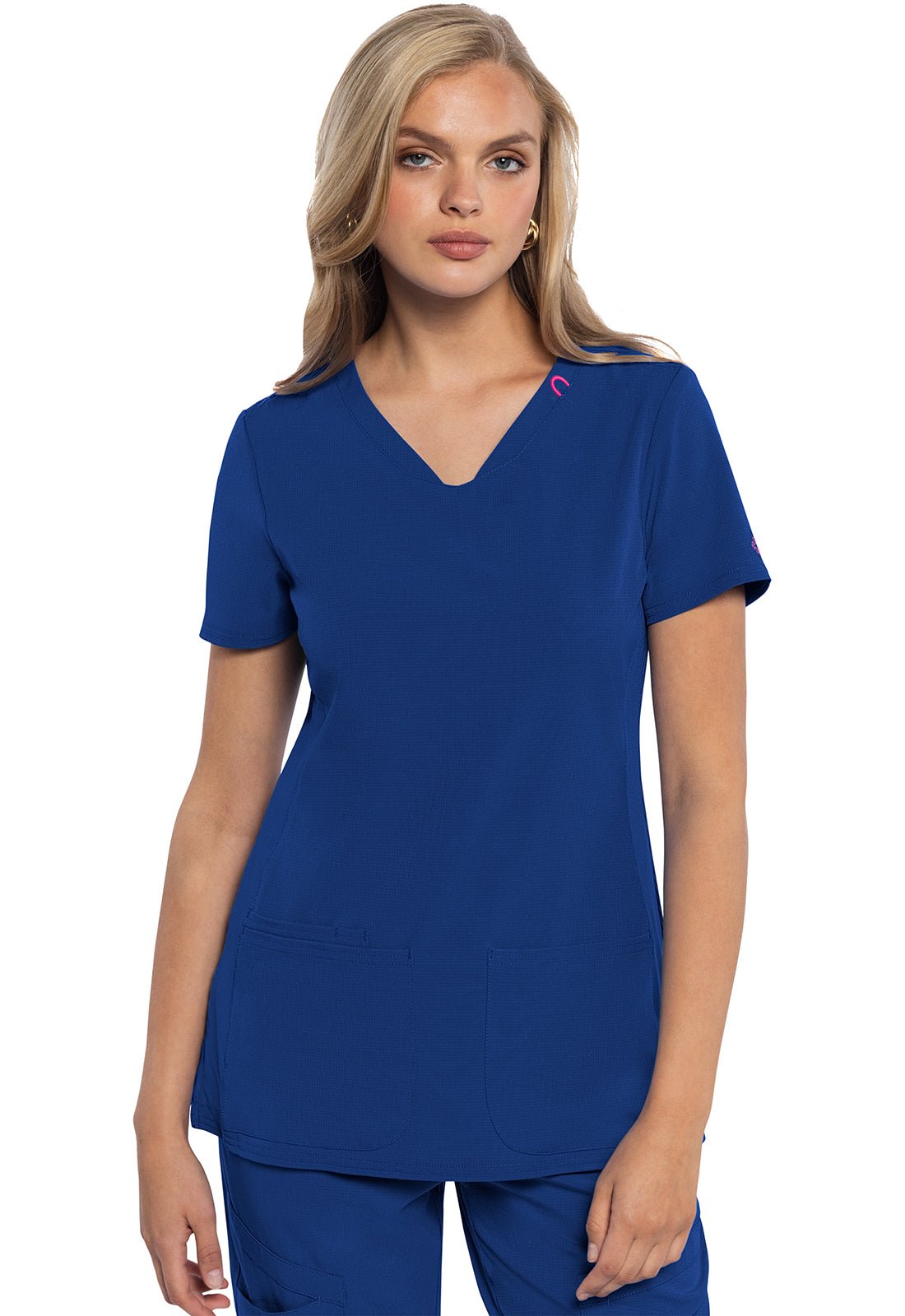 Med Couture Amp V Neck Scrub Top MC702 - Scrubs Select