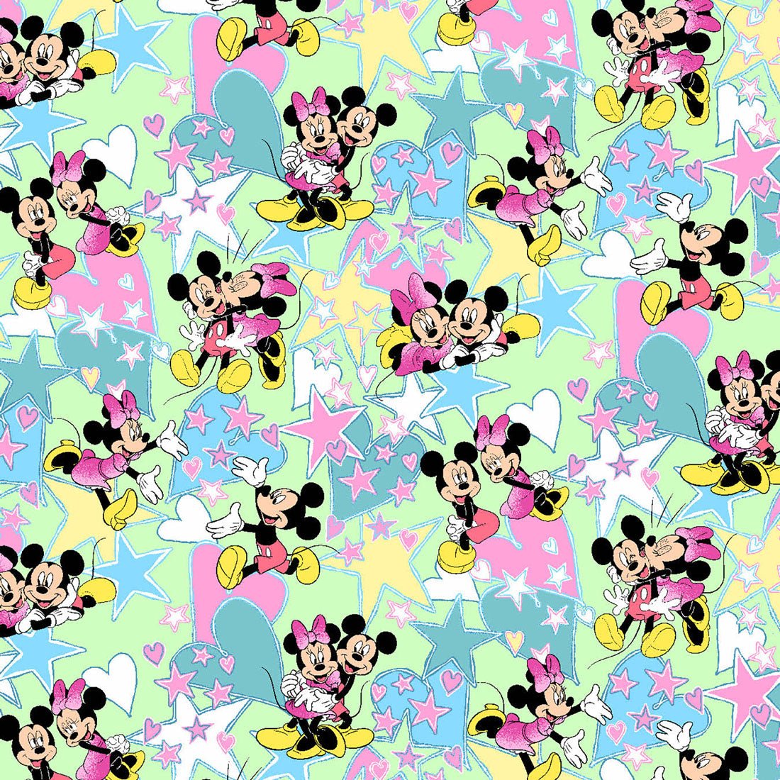 MIckey Minnie Mouse Cherokee Tooniforms Disney V Neck Scrub Top TF614 MKGV - Scrubs Select