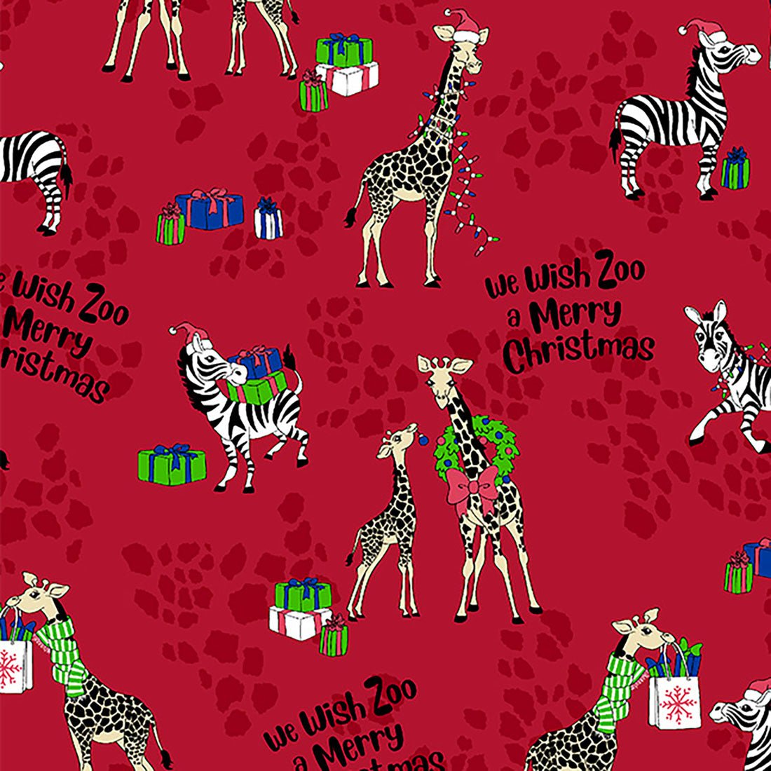 Animal Print Dickies Christmas EDS Snap Front Scrub Jacket DK309 WZMC - Scrubs Select