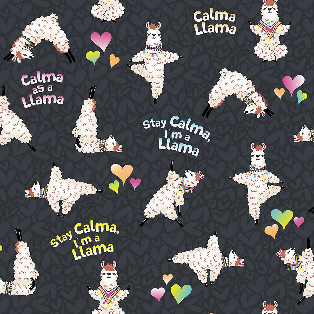 Calma Llama Cherokee Print V Neck Scrub Top CK794 CLMA - Scrubs Select