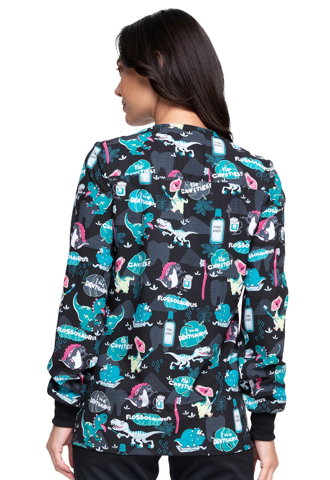 Dental Cherokee Print Warm Up Scrub Jacket CK321 IDTS – Scrubs Select