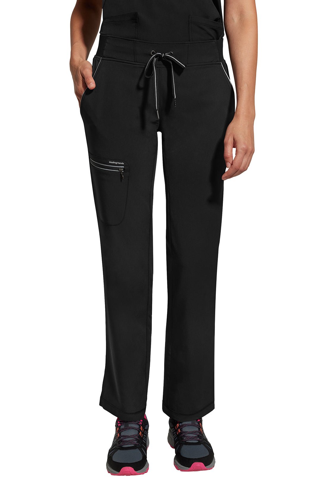 Healing Hands 360 Nisha Scrub Pant 9152 in Black, Navy, Pewter, Royal - Scrubs Select