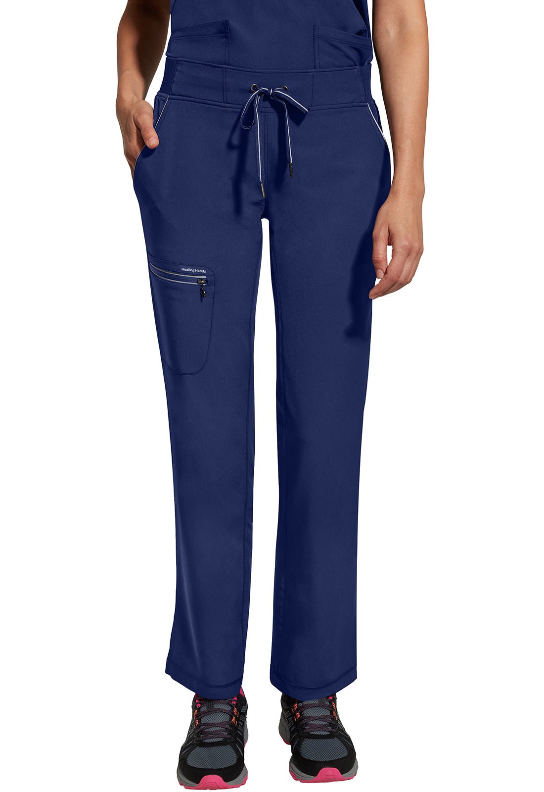 Healing Hands 360 Nisha Scrub Pant 9152 in Black, Navy, Pewter, Royal - Scrubs Select