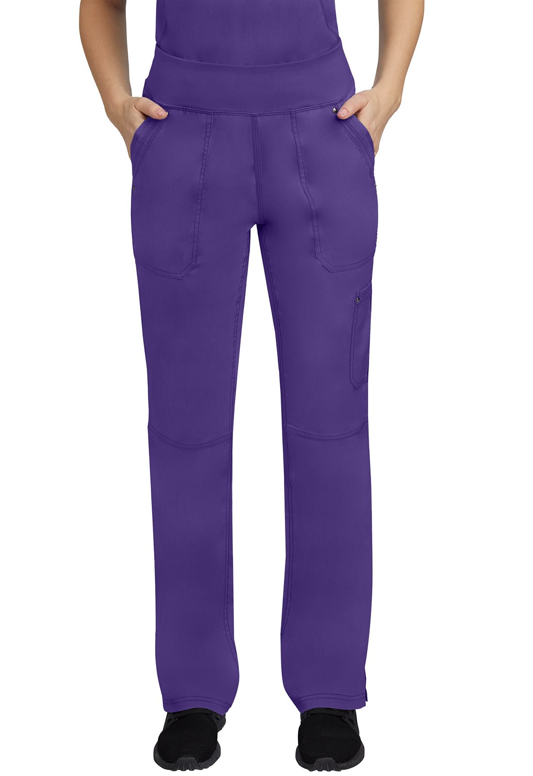 Healing Hands Tori Yoga Scrub Pant 9133 in Ciel, Eggplant, Grey, Grape - Scrubs Select