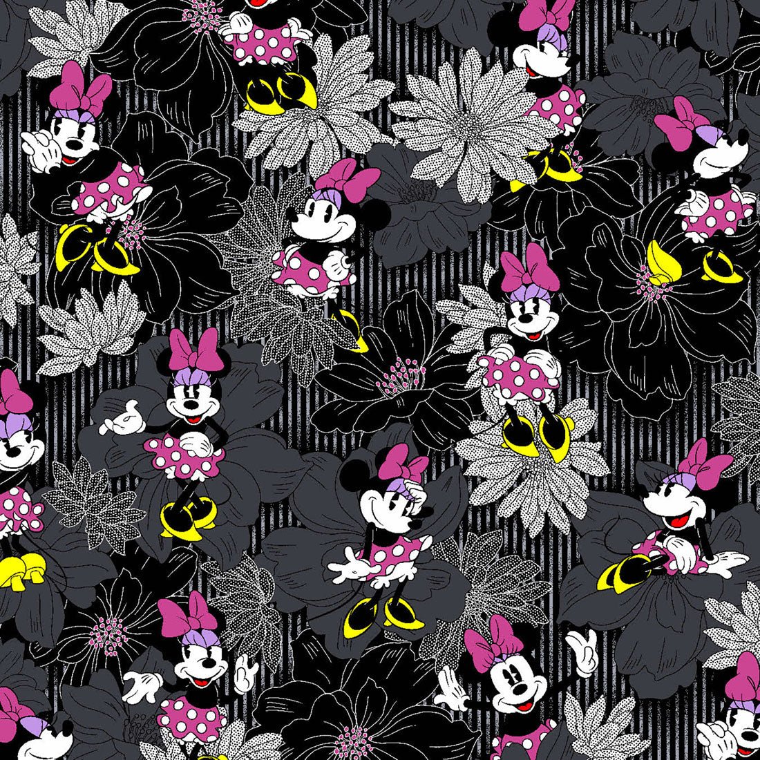 Minnie Mouse Cherokee Tooniforms Disney Round Neck Scrub Top TF664 MNRW - Scrubs Select