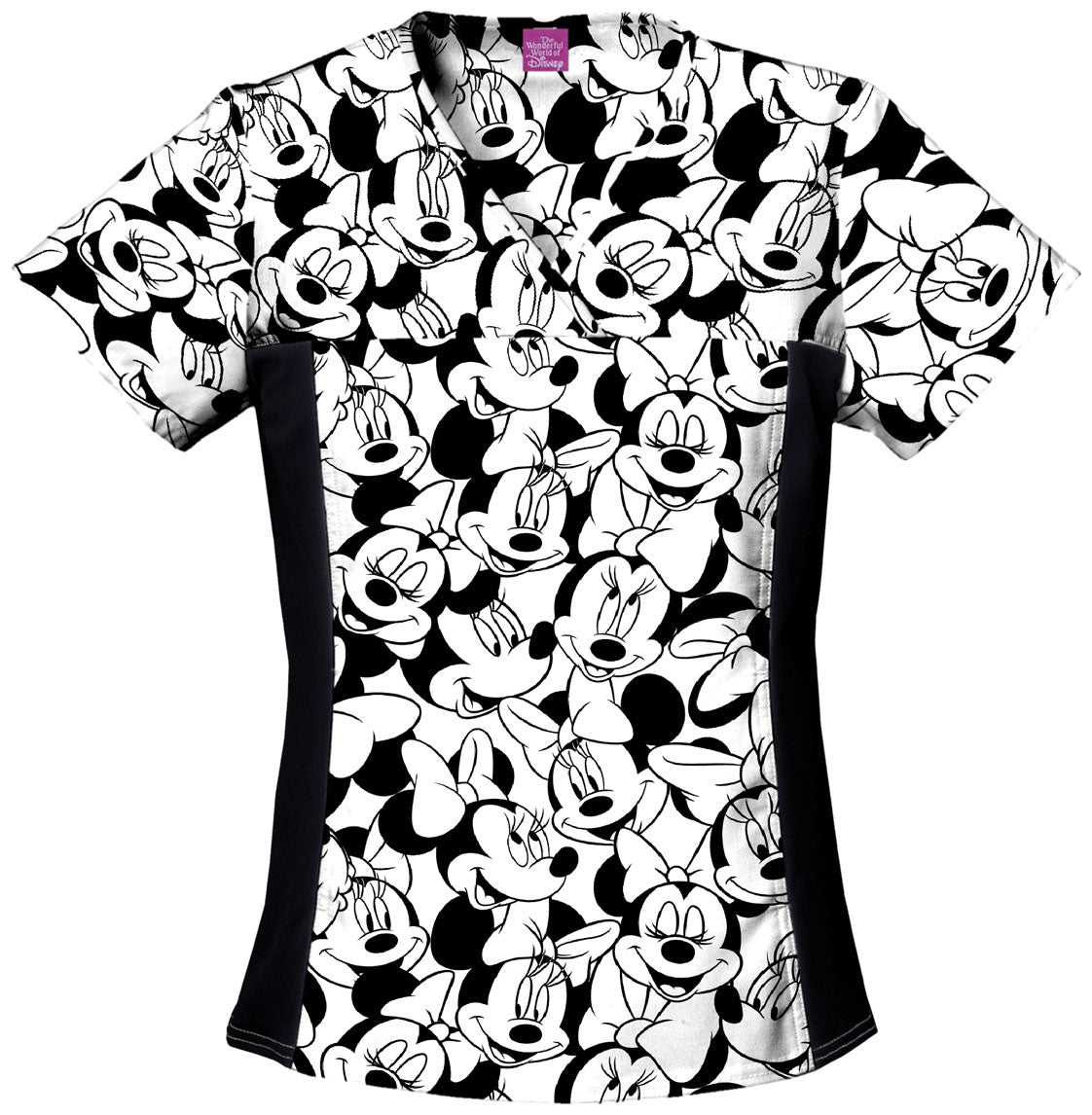 Minnie Mouse Tooniforms Disney V Neck Scrub Top 6875C MKBM - Scrubs Select